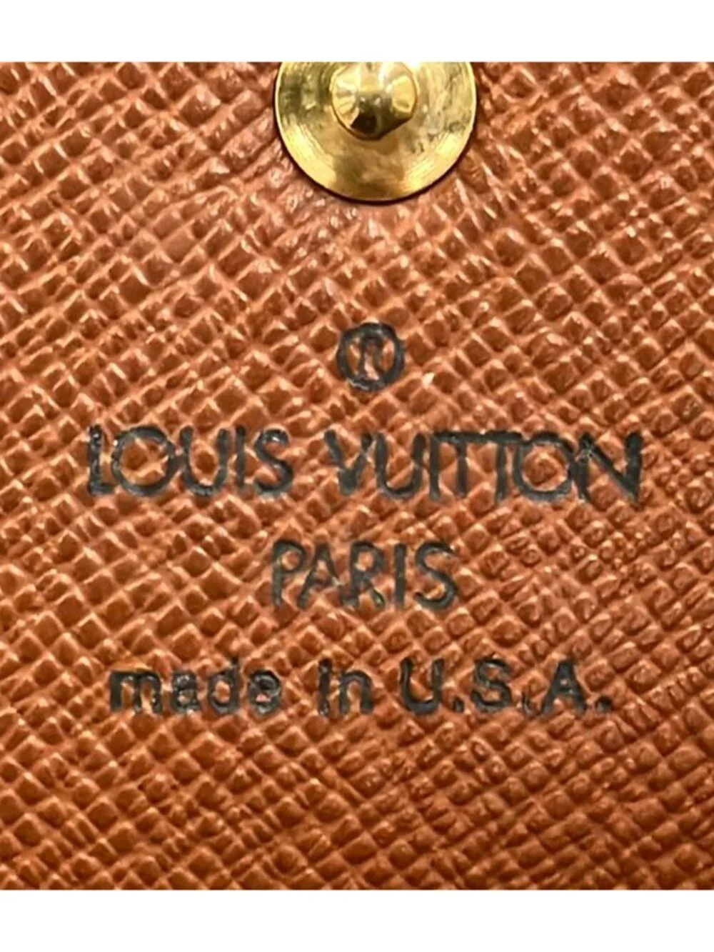 Louis Vuitton Wallet Pochette Porte Monet Cles Monogram